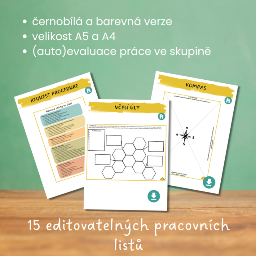 Editovatelné pracovní listy k Metodovníku