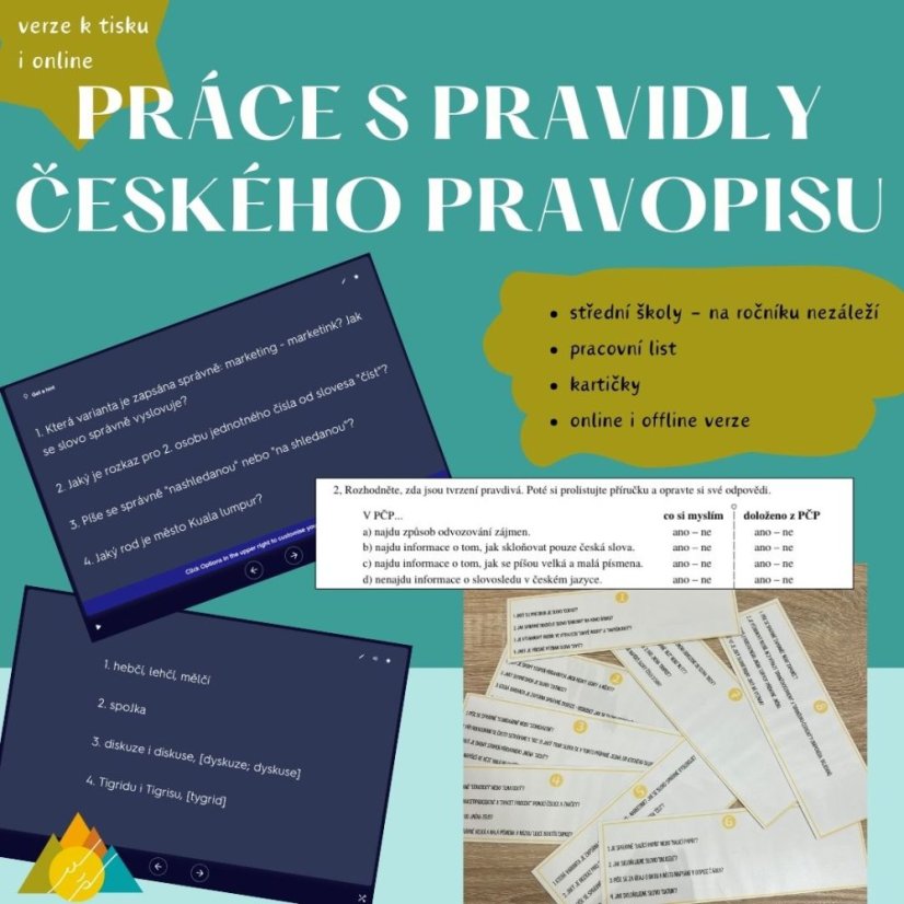 Práce s Pravidly českého pravopisu